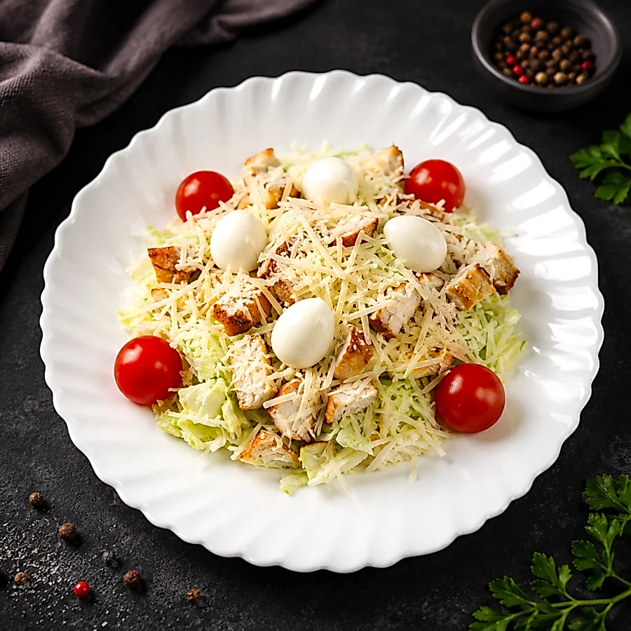 Цезарь с курицей