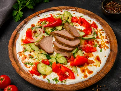 Курутоб с мясом