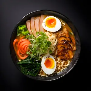 Рамен с курицей